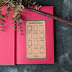 Sticker Adorned Borders-Kraft Sticker Sheet