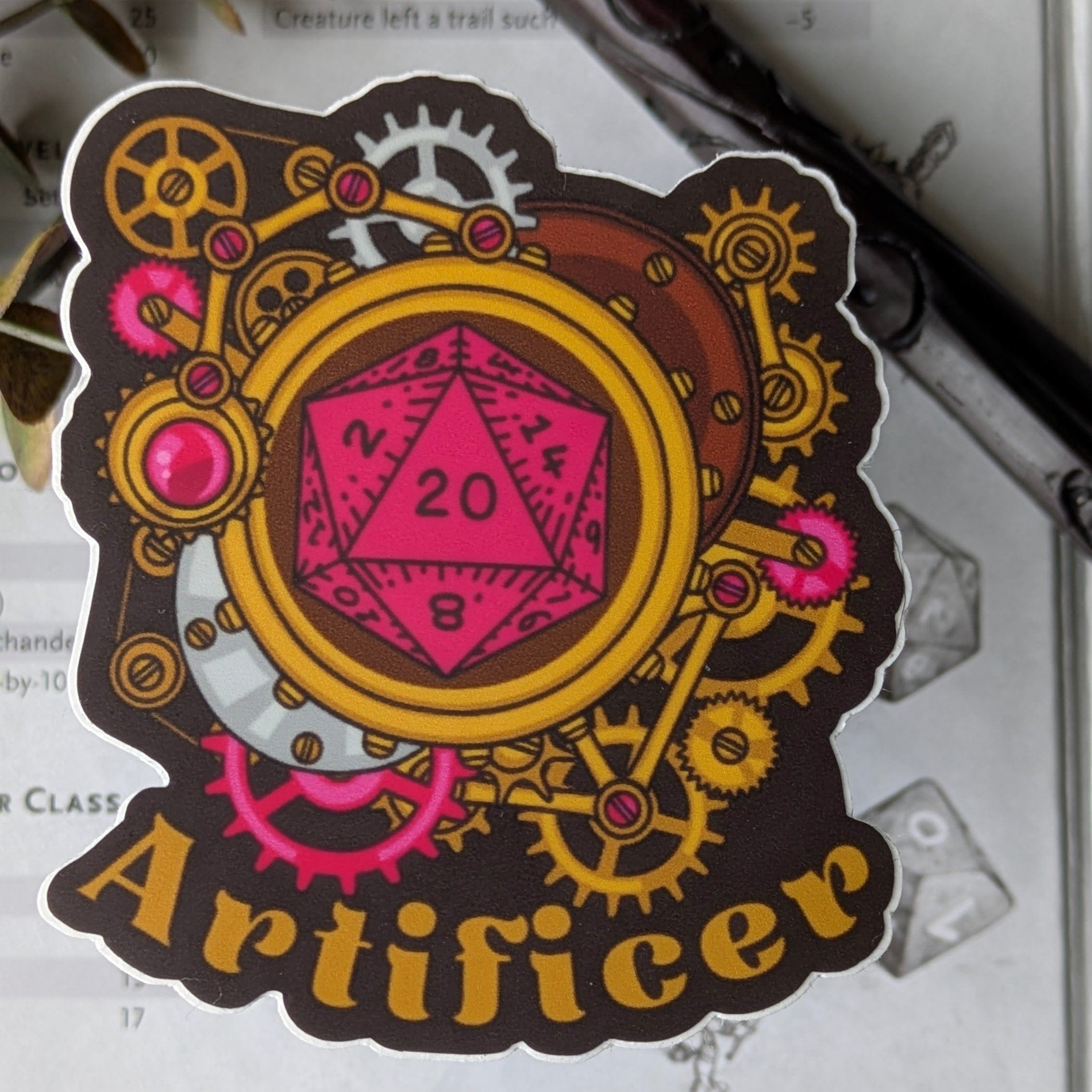 Sticker Artificer DnD Sticker