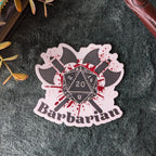 Sticker Barbarian DnD Sticker