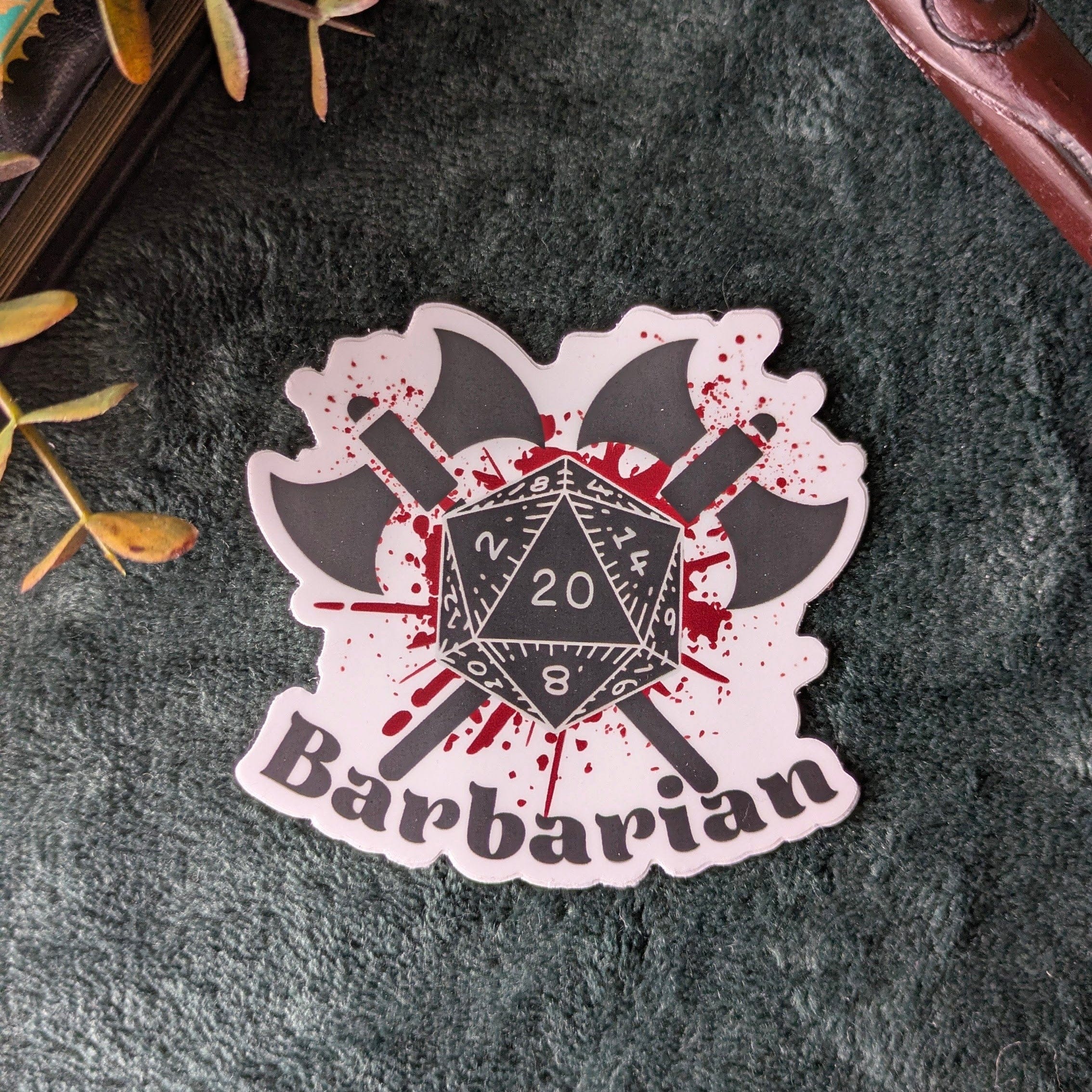 Sticker Barbarian DnD Sticker