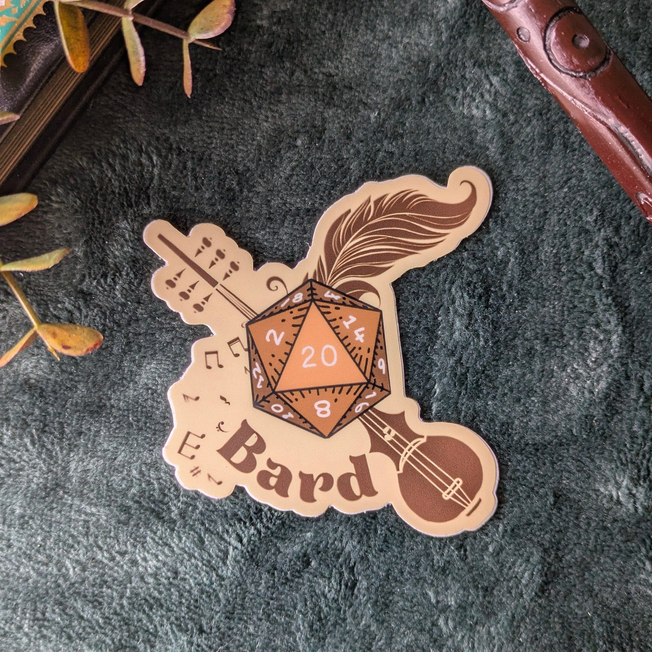 Sticker Bard DnD Sticker
