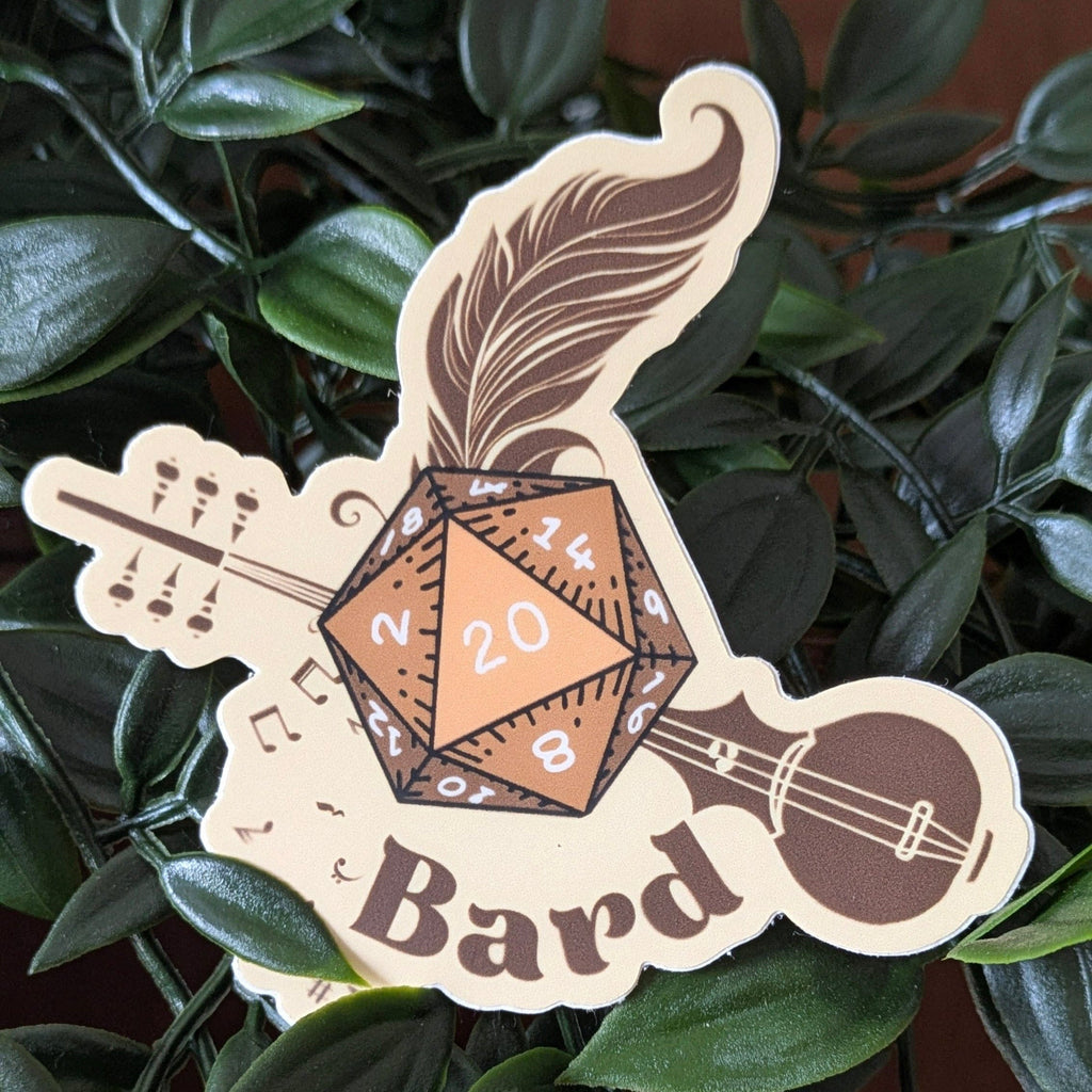 Sticker Bard DnD Sticker