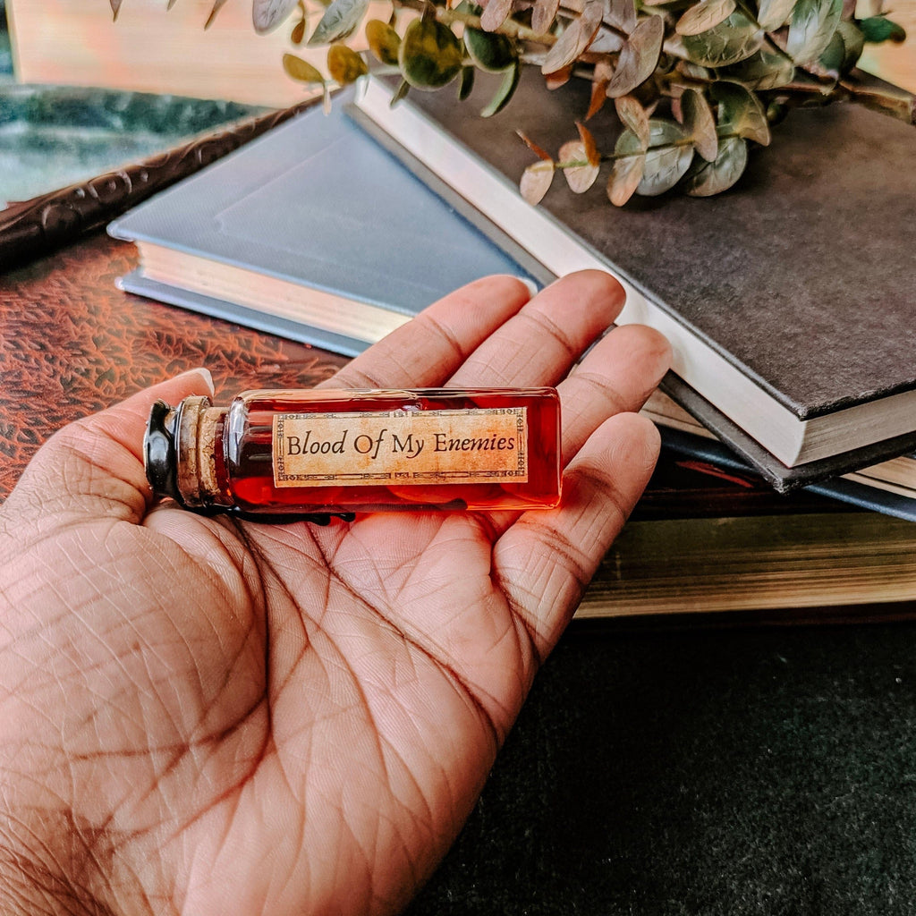 Blood Of My Enemies Apothecary Vial