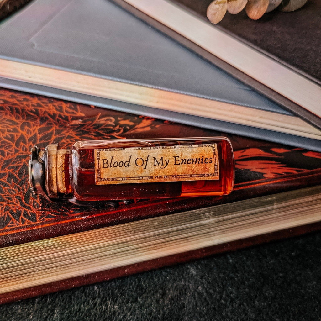 Blood Of My Enemies Apothecary Vial