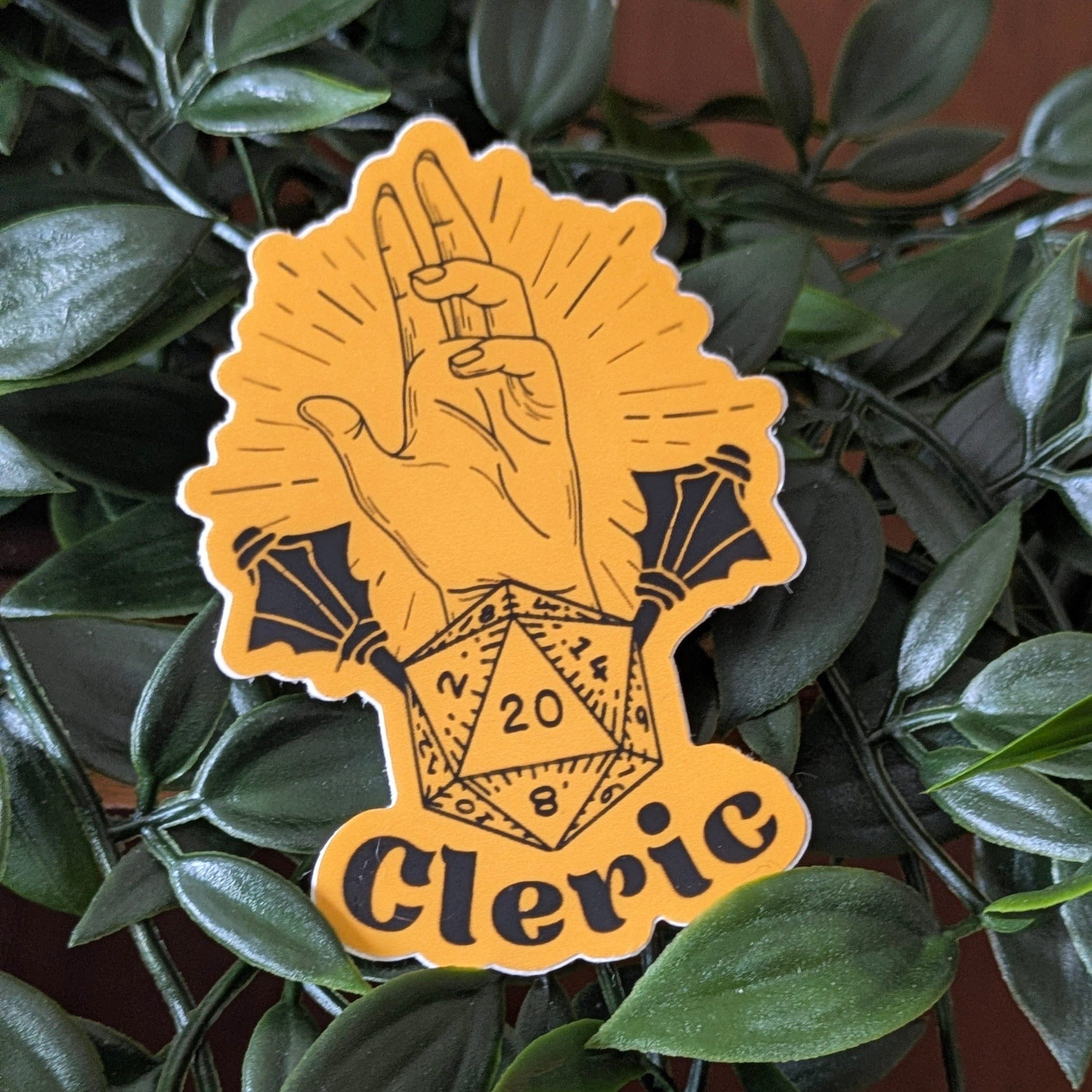 Sticker Cleric DnD Sticker