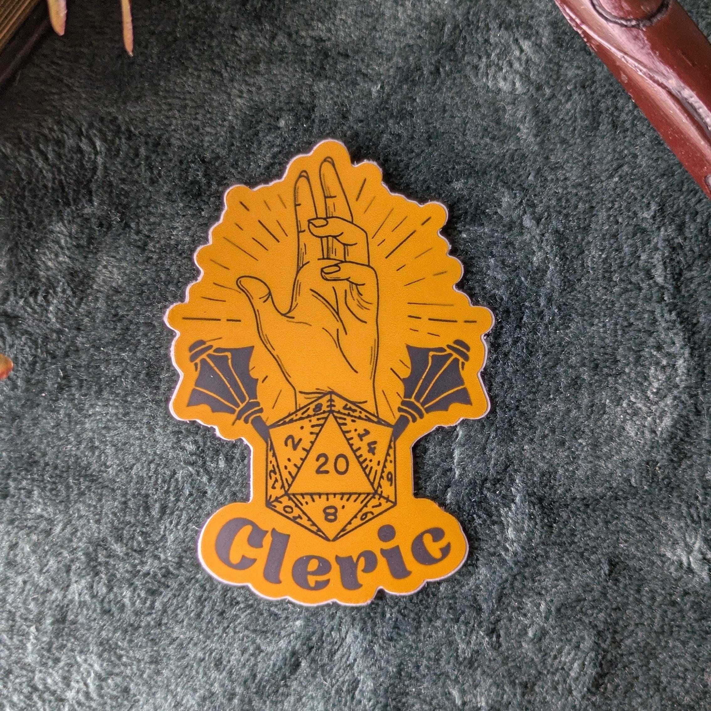 Sticker Cleric DnD Sticker