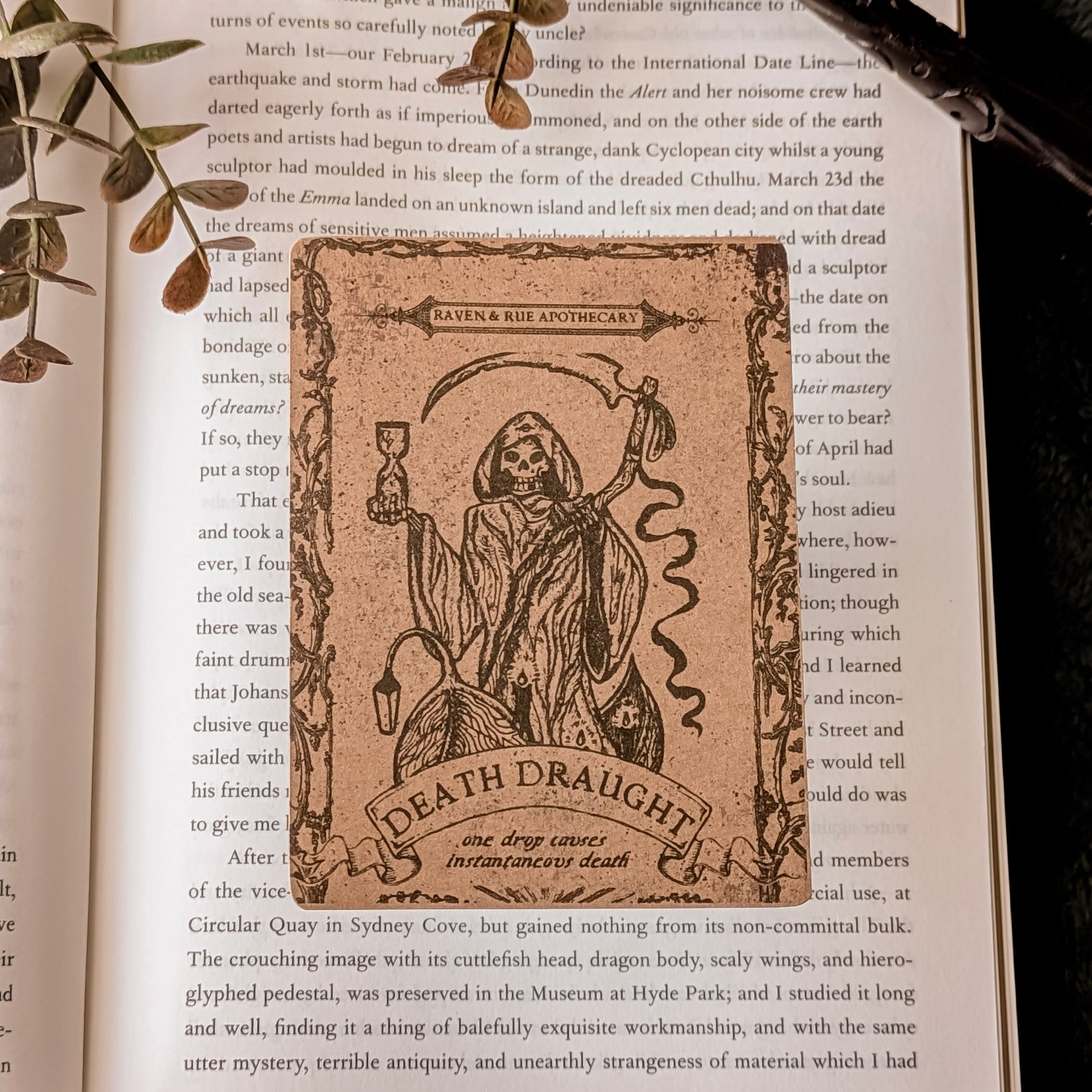 Bookmark Death Draught Bookmark