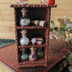 Miniature Dollhouse Potion Bottles-Round– 1:12 Miniature Apothecary Jars