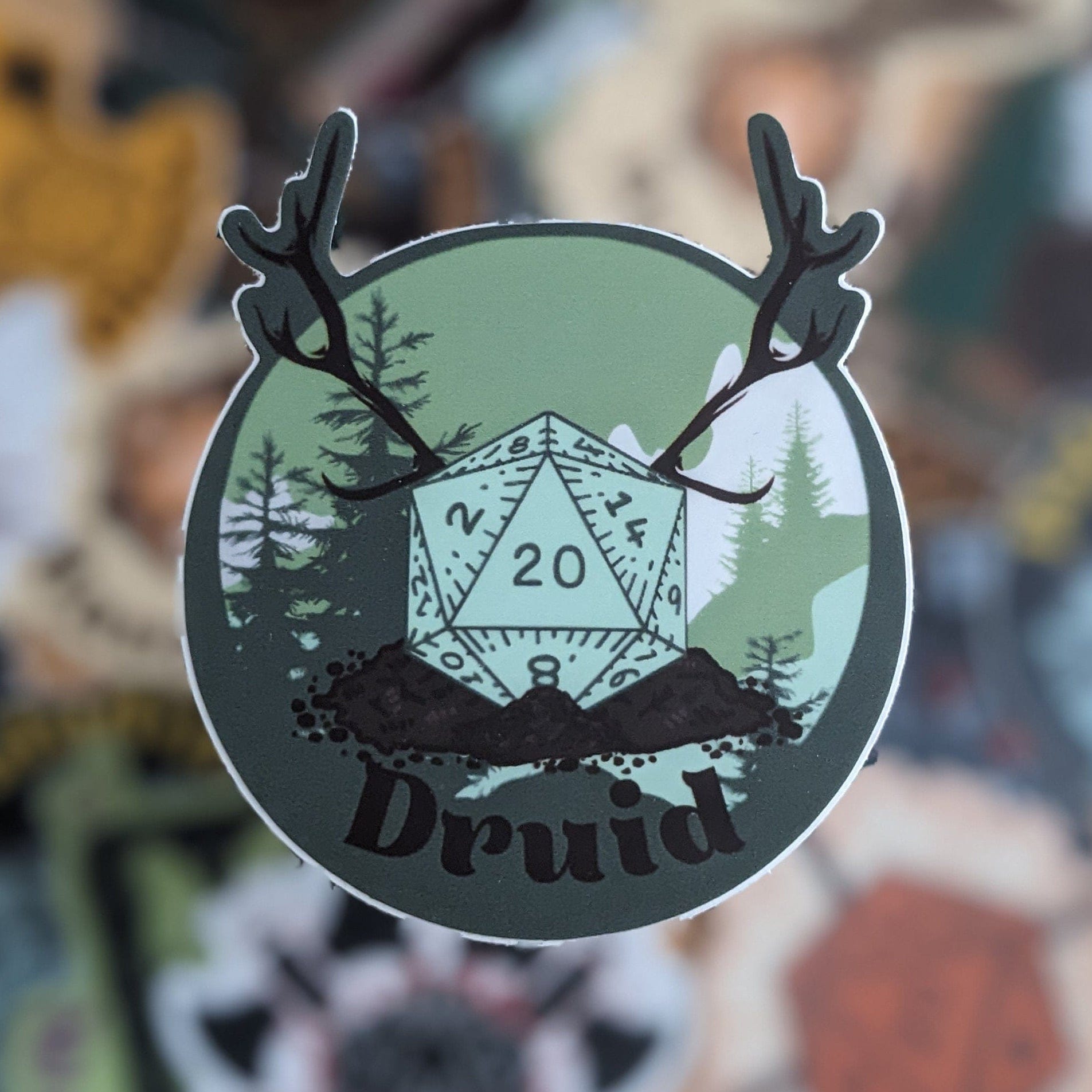 Sticker Druid DnD Sticker