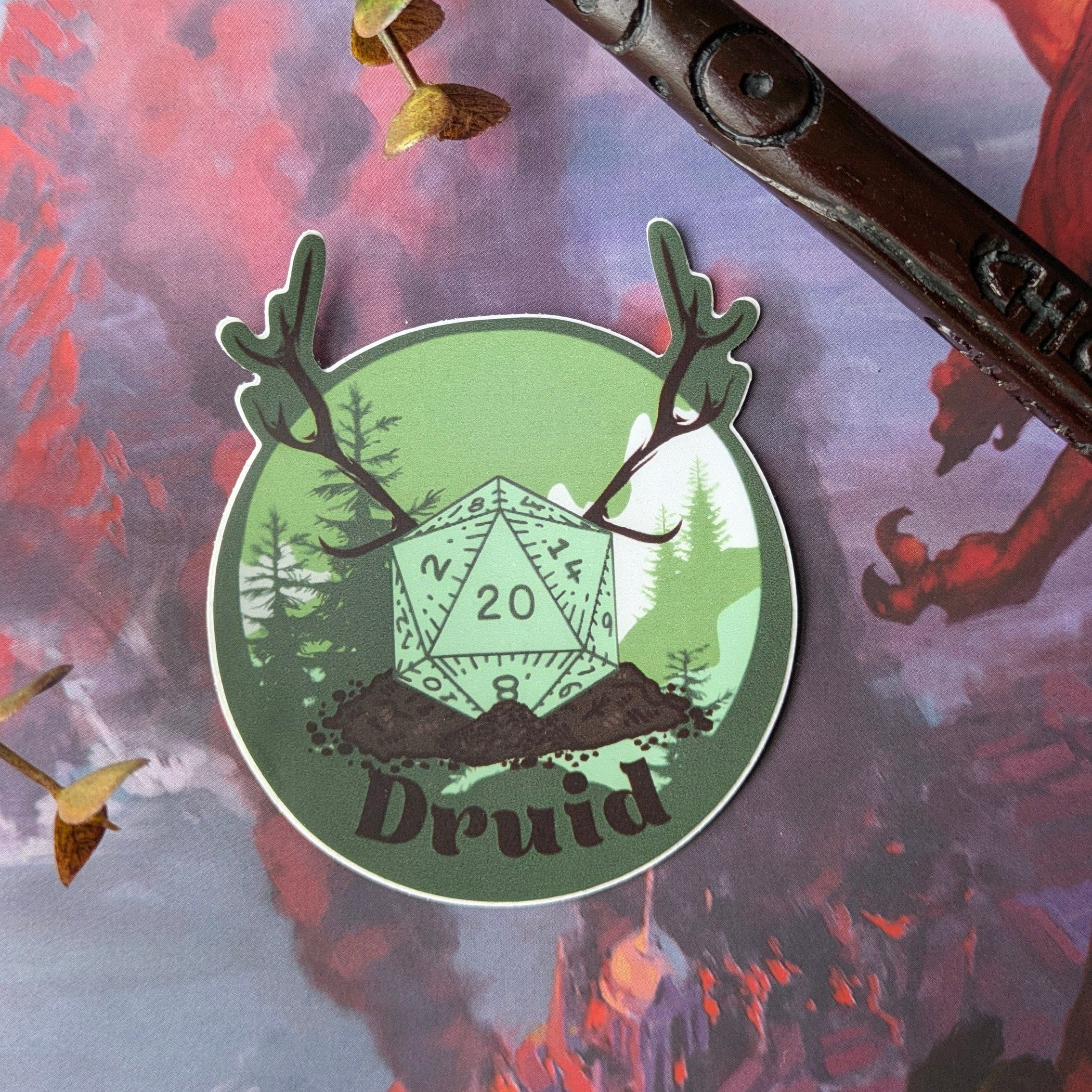Sticker Druid DnD Sticker