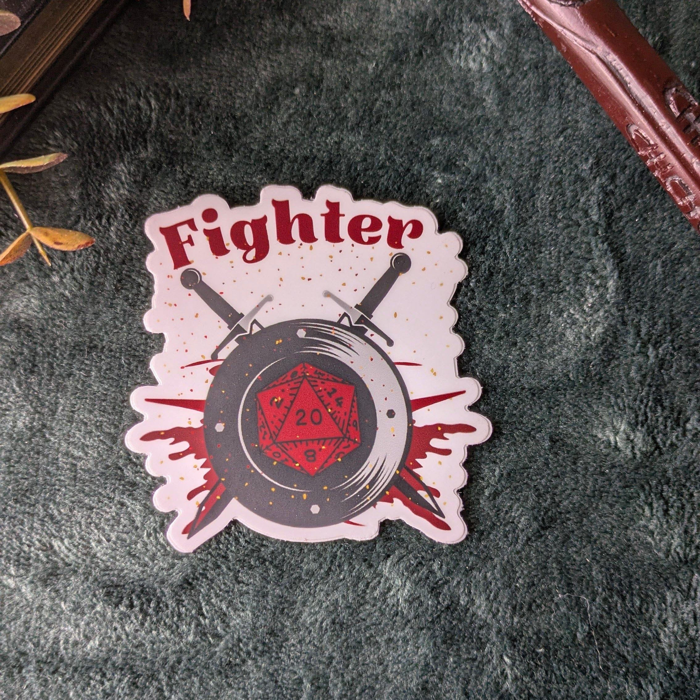 Sticker Fighter DnD Sticker