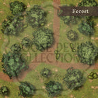 Digital Maps Forest DnD Battle Map