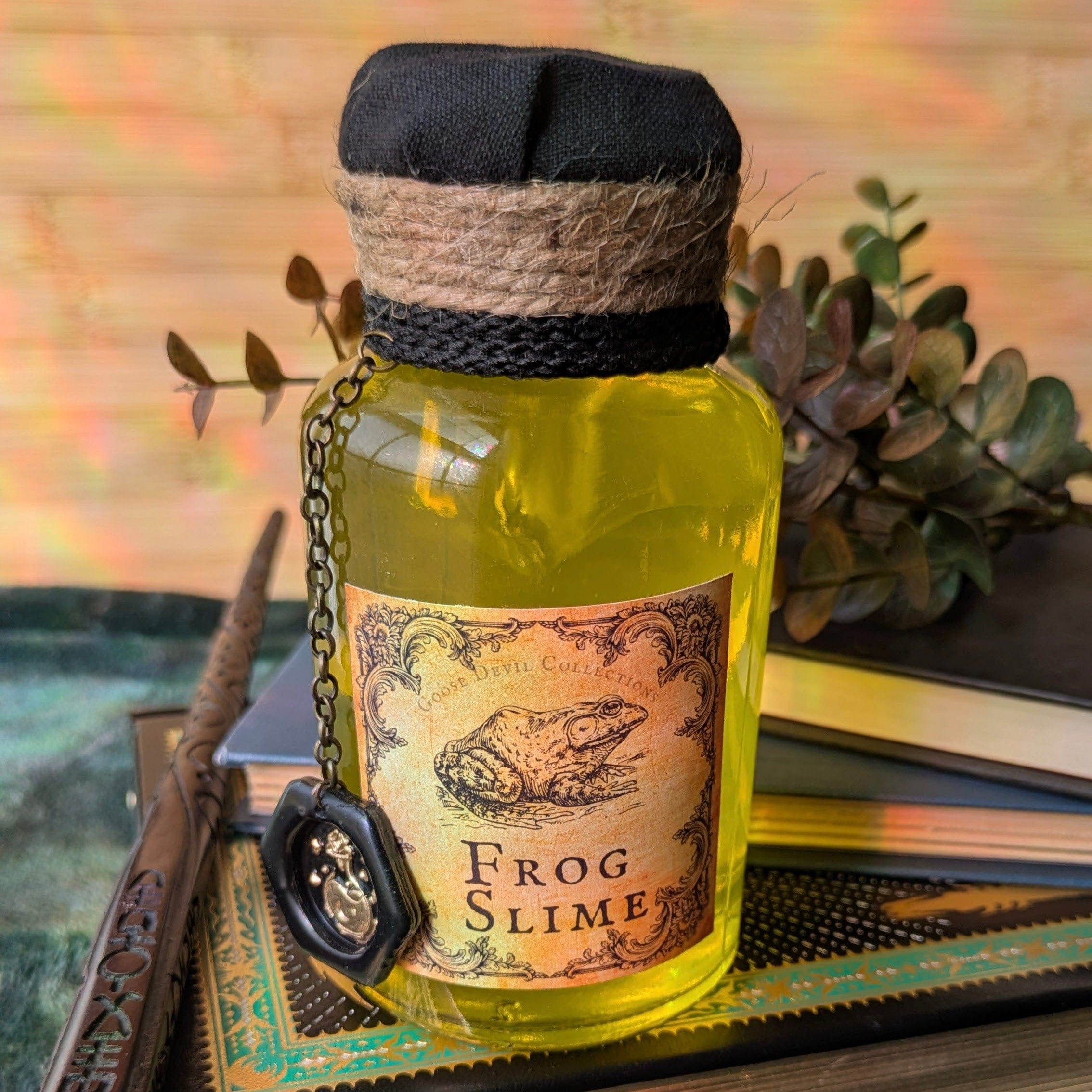 Frog Slime Apothecary Jar
