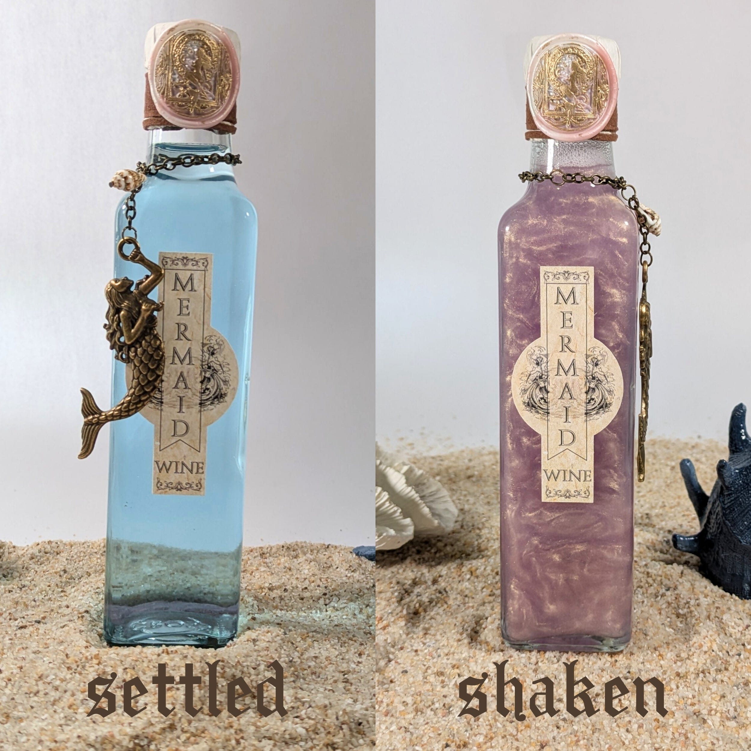 Mermaid  Wine Color-Changing Potion