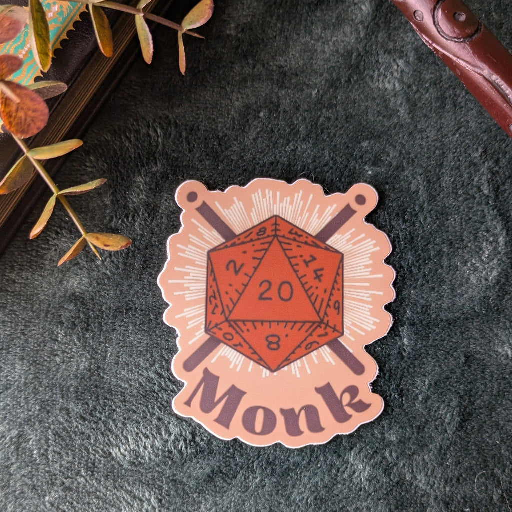 Sticker Monk DnD Sticker