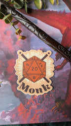 Sticker Monk DnD Sticker