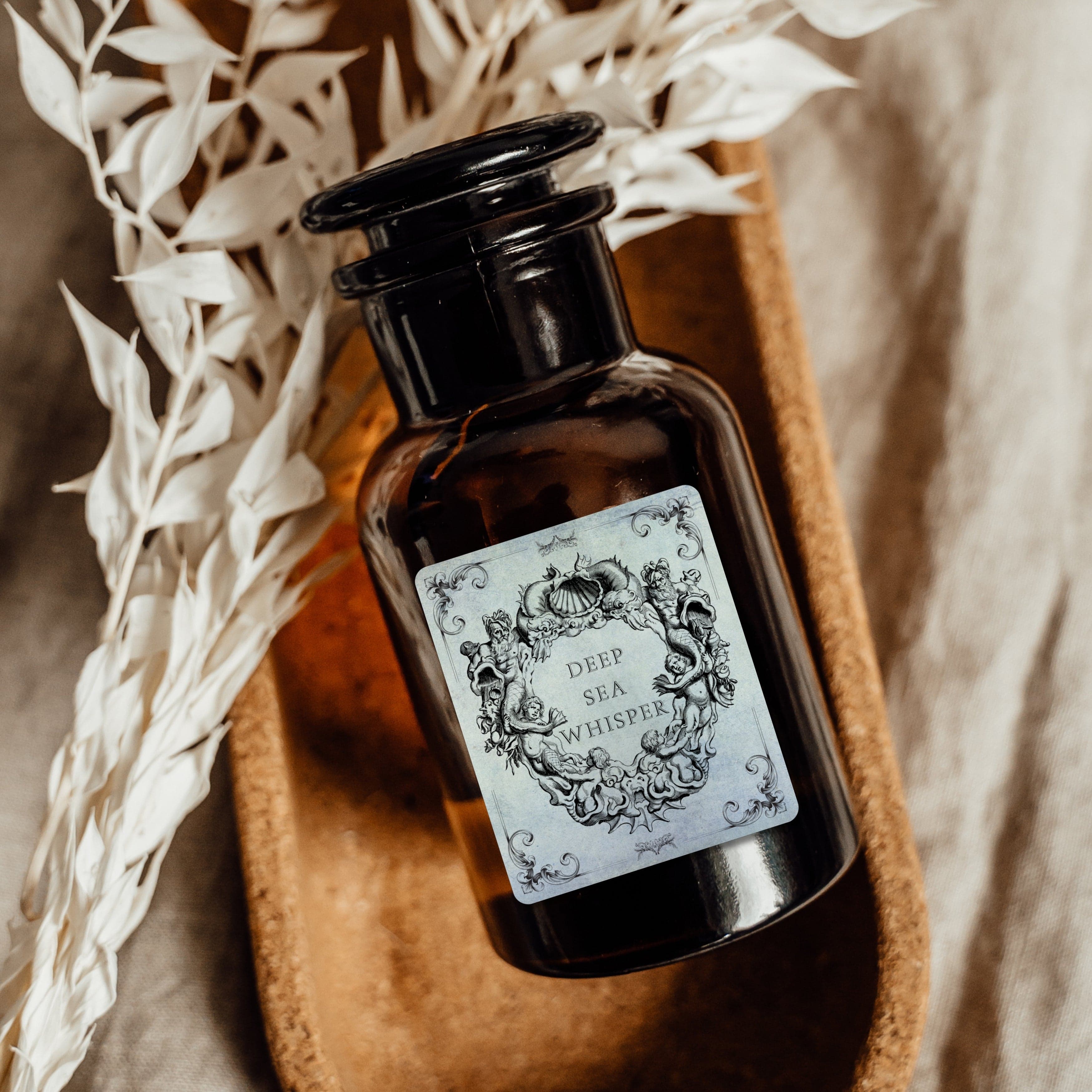 Digital Label Nautical Apothecary Labels