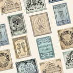 Digital Label Nautical Apothecary Labels