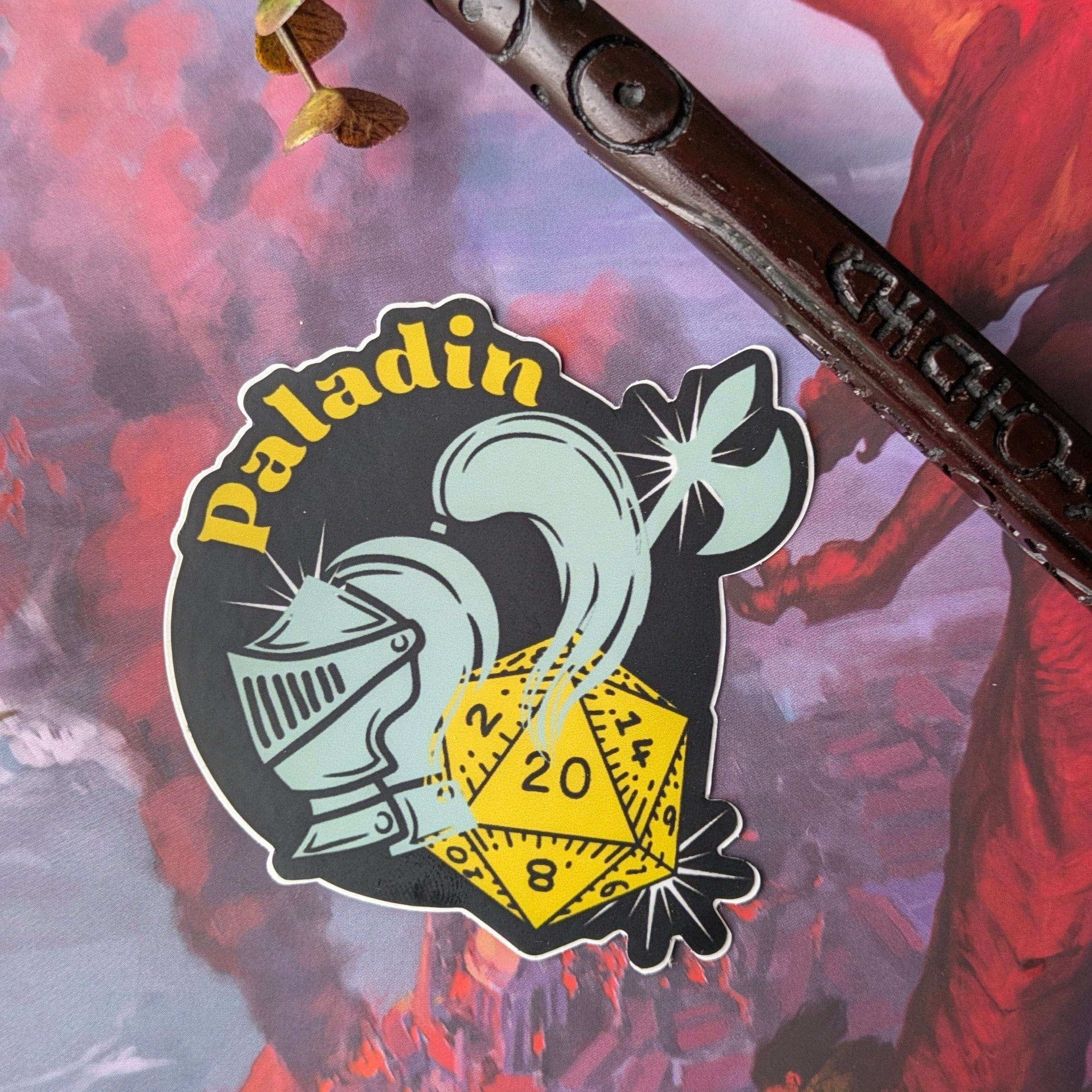 Sticker Paladin DnD Sticker