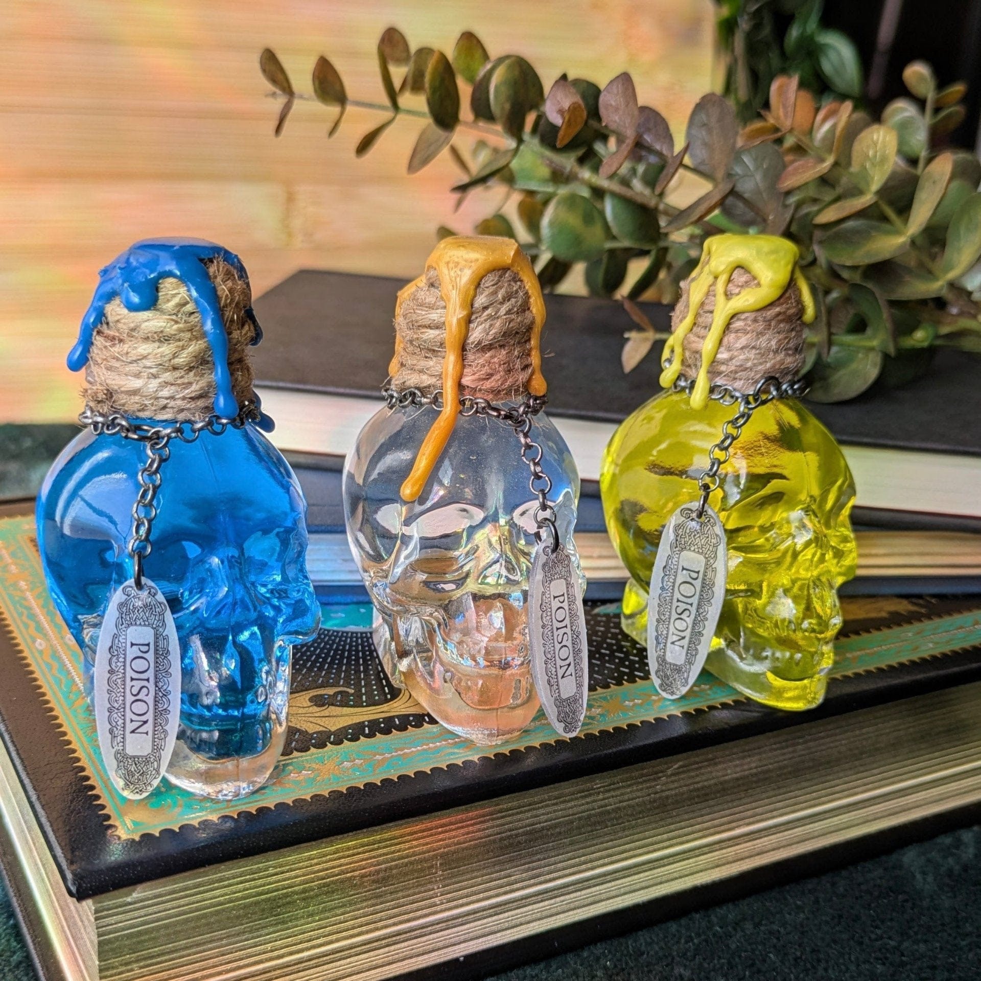 Poison Skull Color-Changing Potions