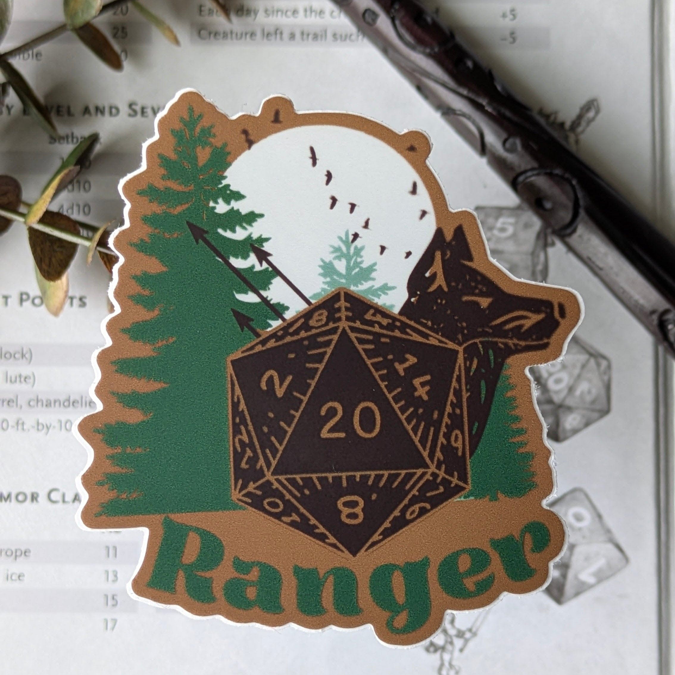 Sticker Ranger DnD Sticker