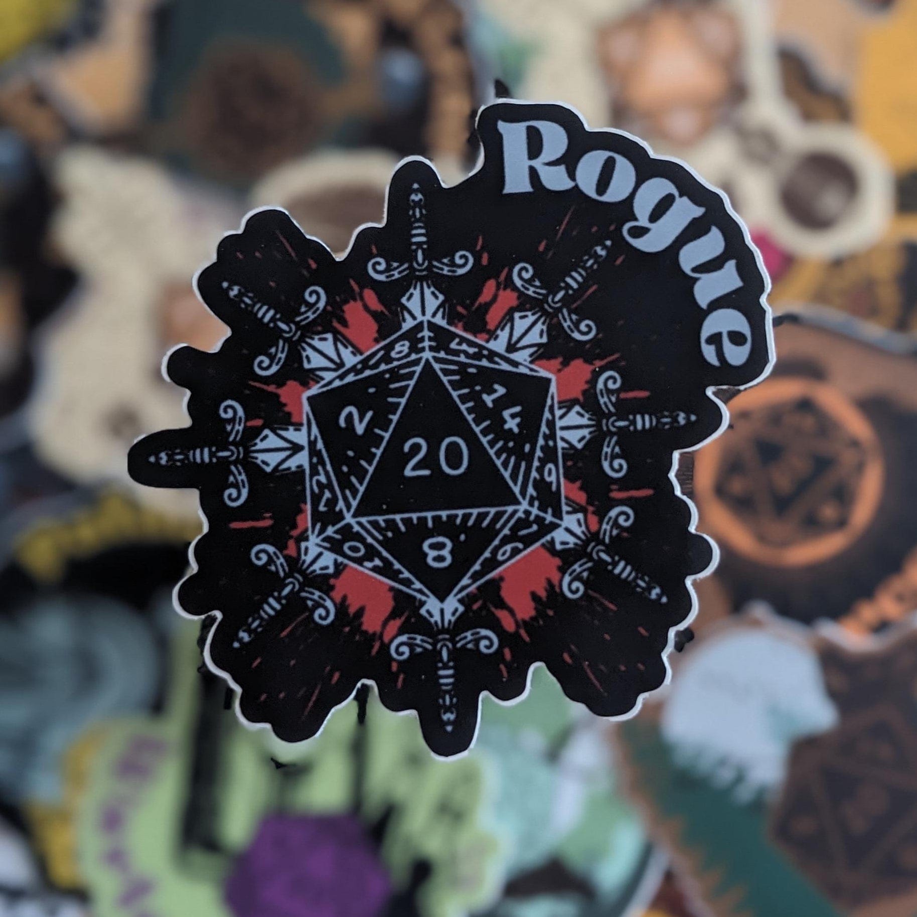 Sticker Rogue DnD Sticker