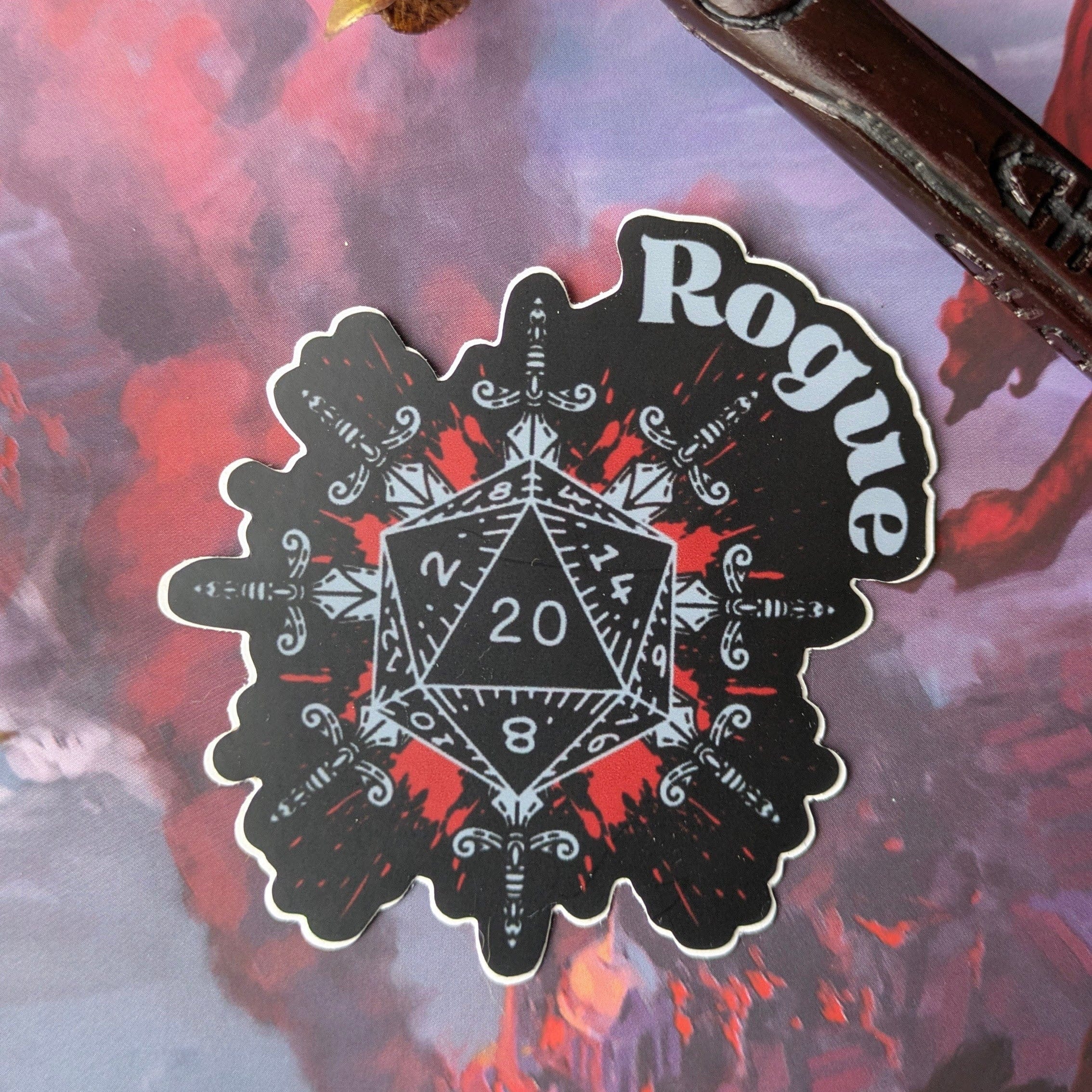 Rogue DnD Sticker – Goose Devil Collections