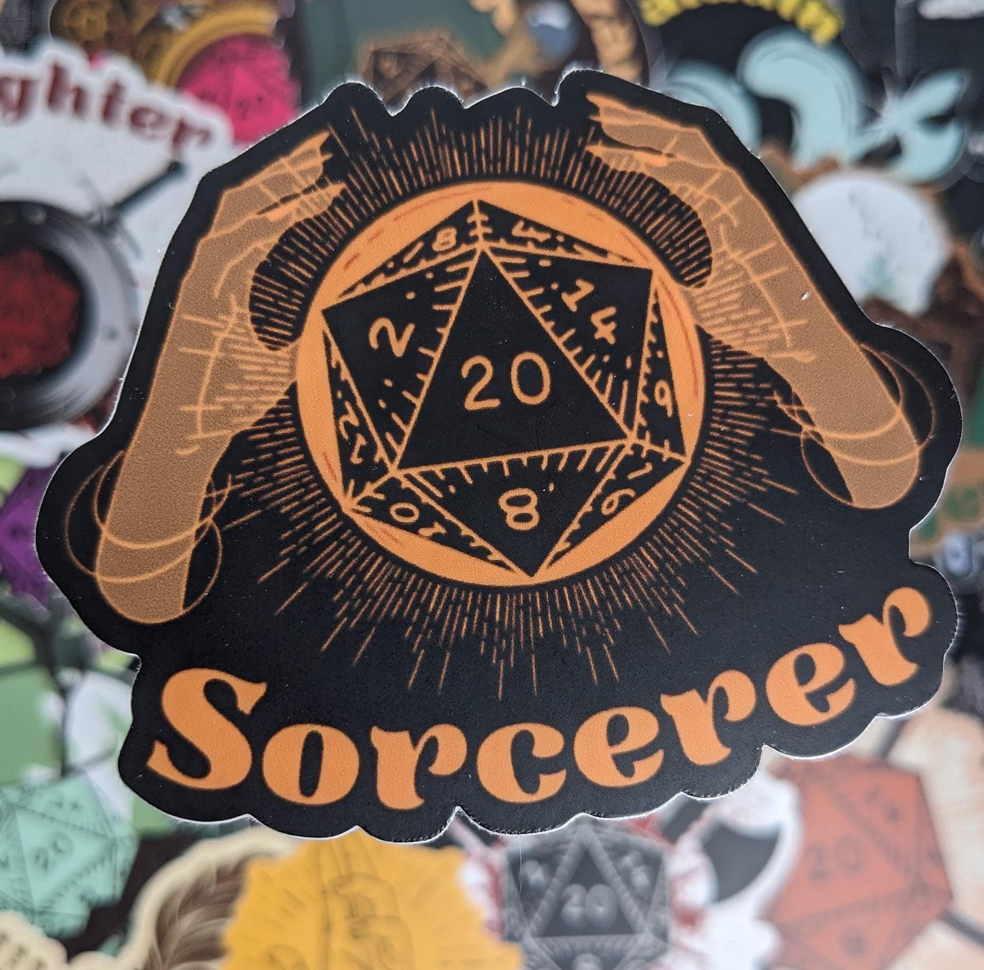 Sticker Sorcerer DnD Sticker