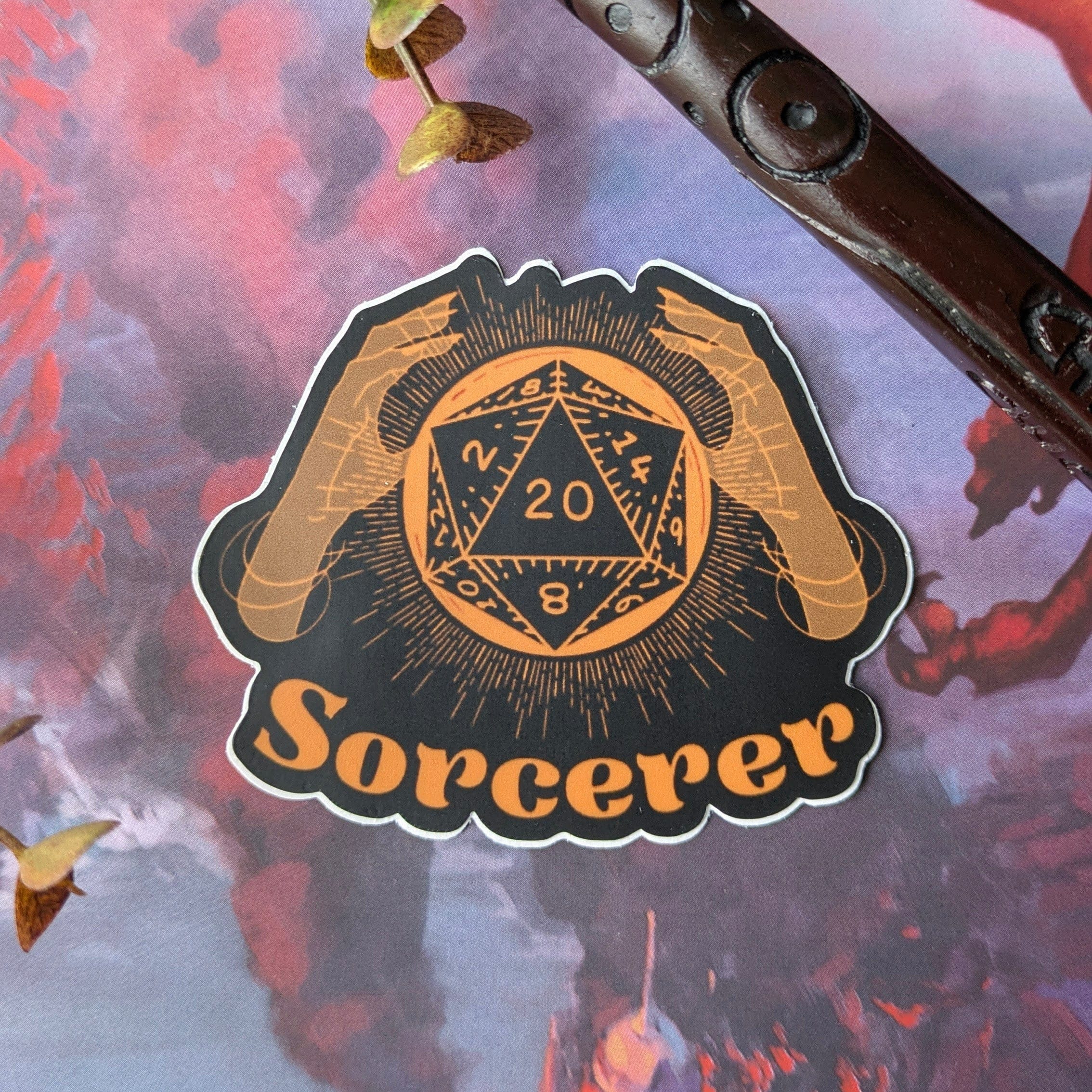 Sticker Sorcerer DnD Sticker