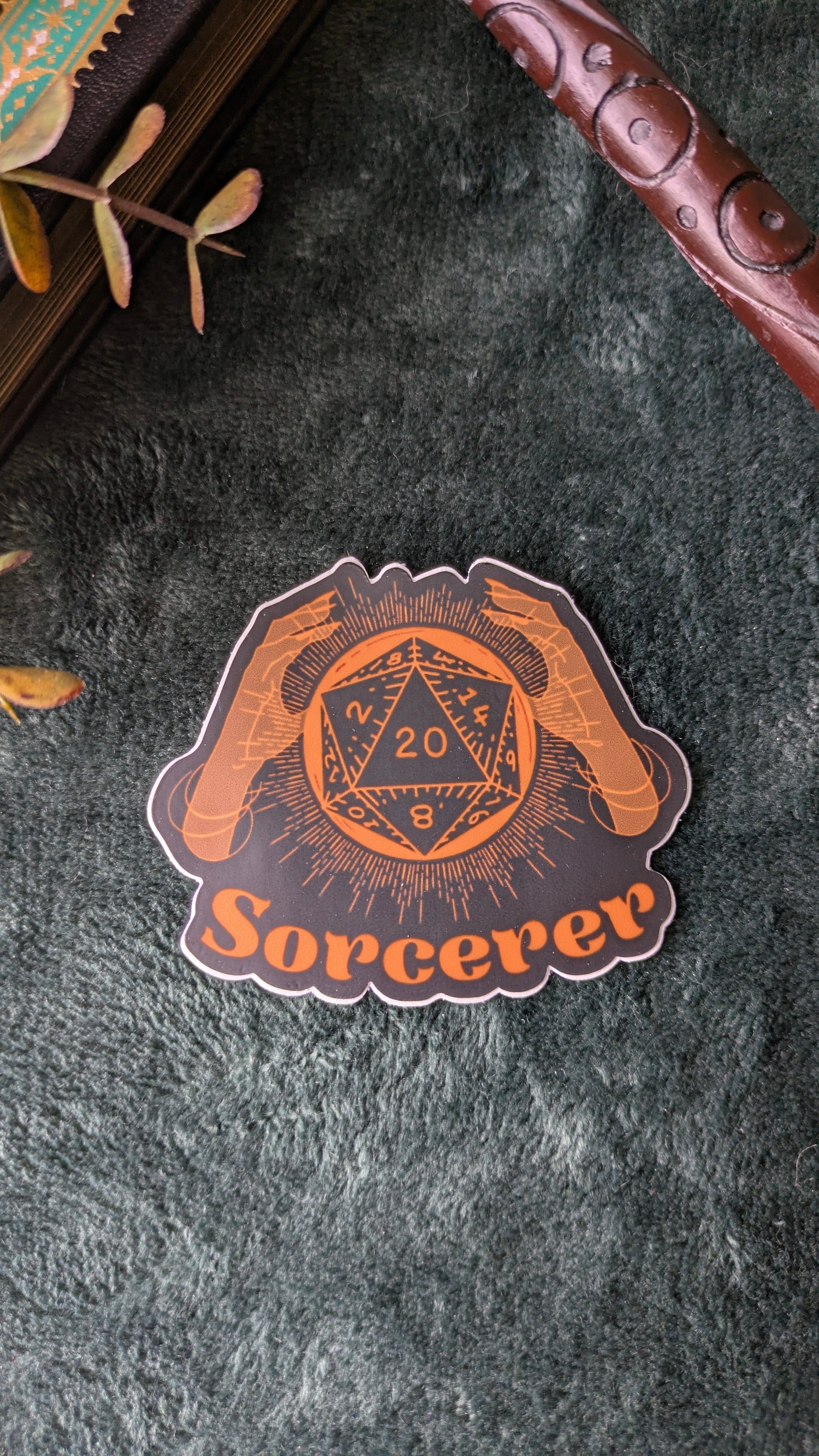 Sticker Sorcerer DnD Sticker