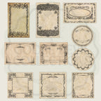 Digital Label Vintage Blank Apothecary Labels