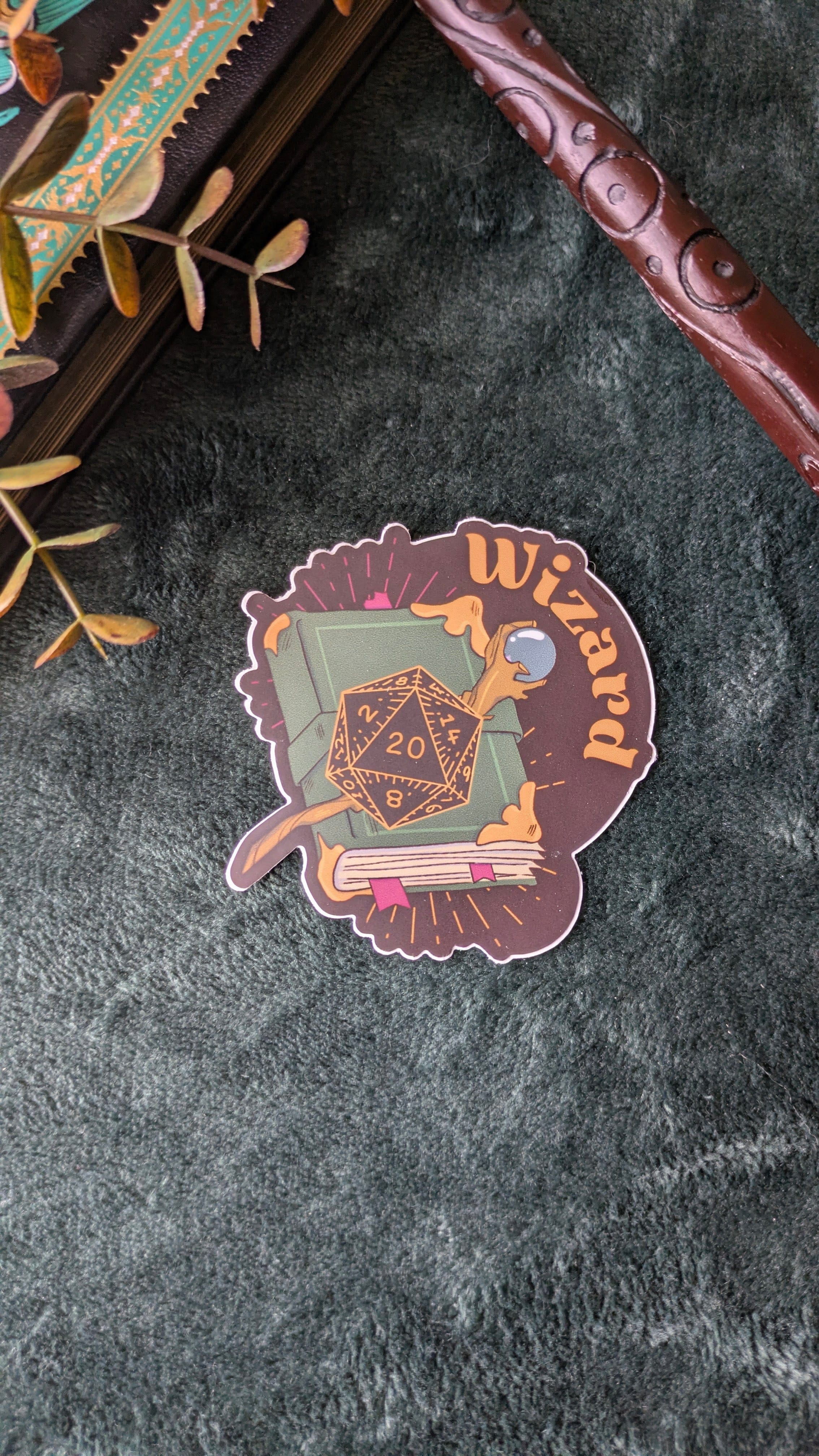 Sticker Wizard DnD Sticker