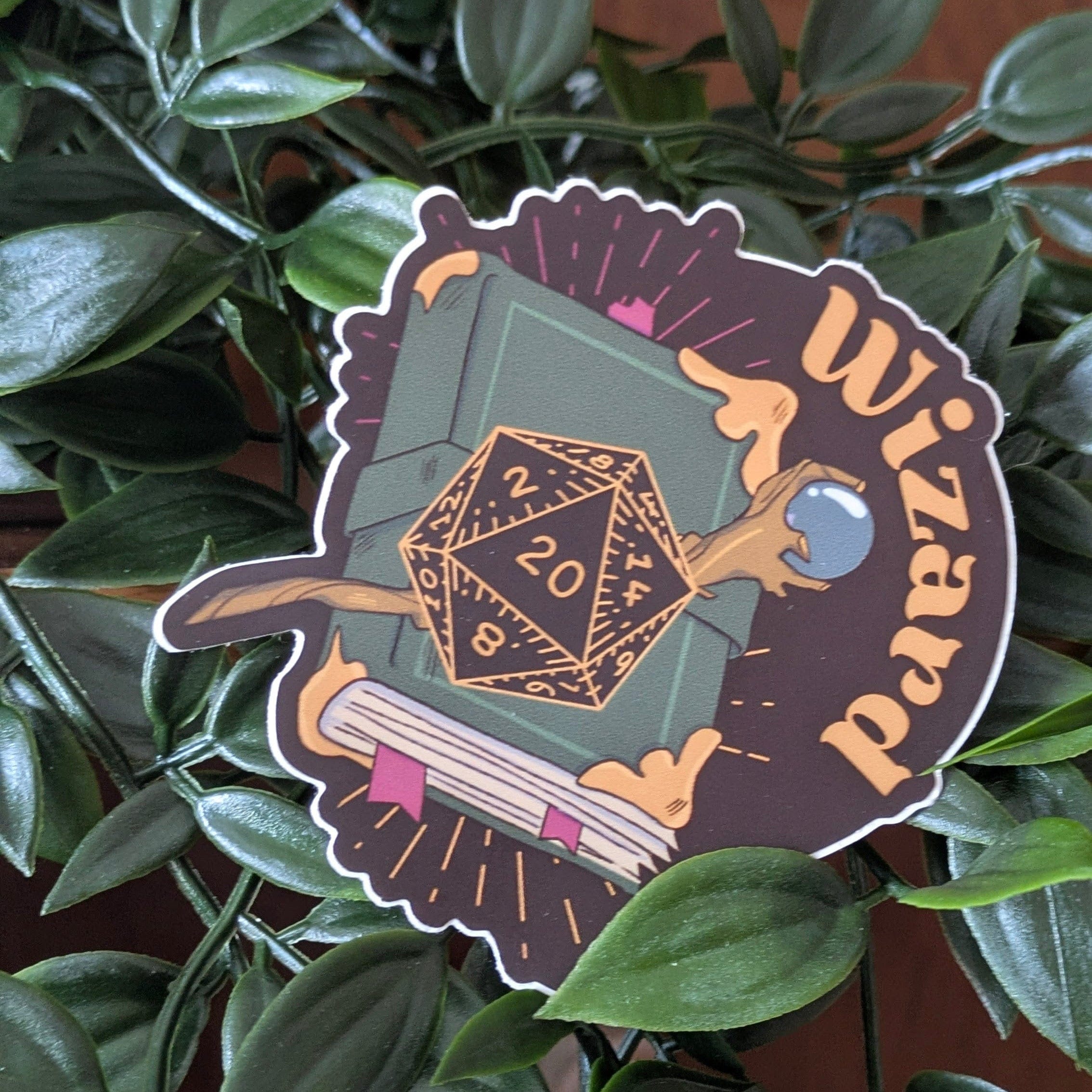 Sticker Wizard DnD Sticker