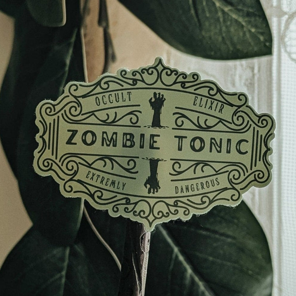 Sticker Zombie Tonic Potion Sticker